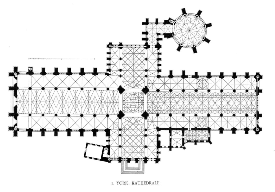 Plan of York Minster